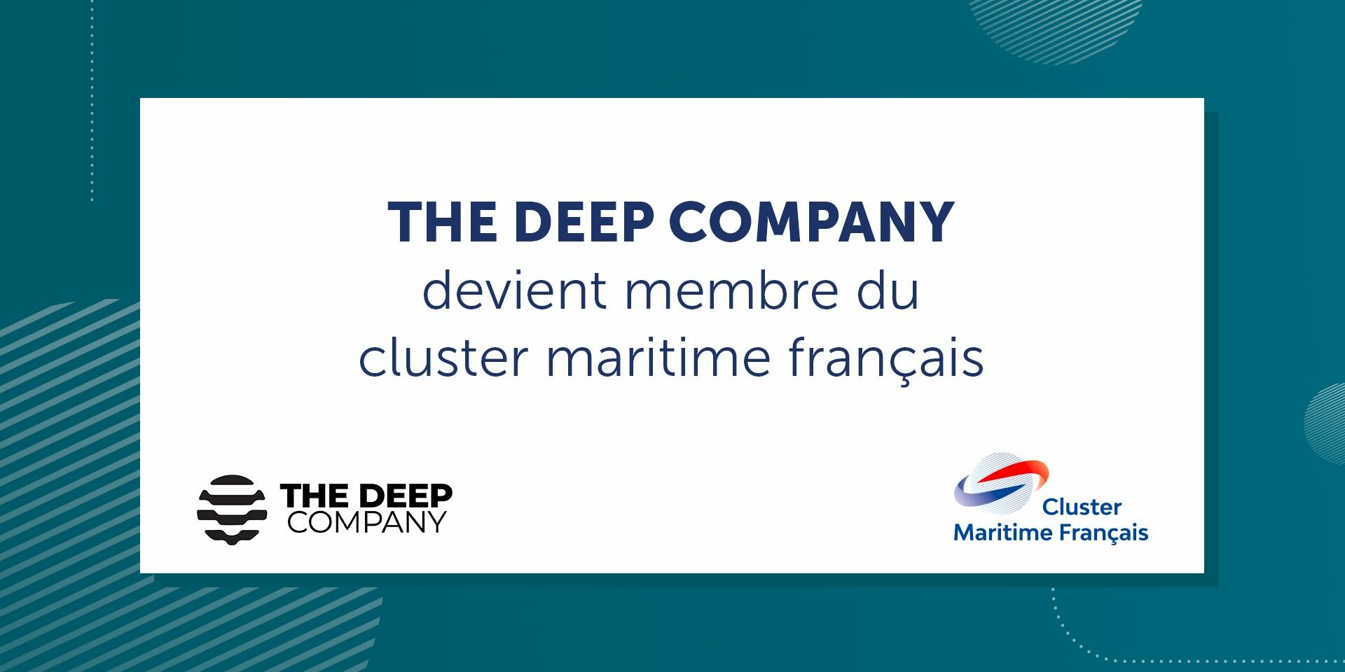 The Deep Company – Cluster Maritime Francais